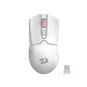 Mouse Gamer Redragon Fyzu Pro Wireless Sem Fio Branco