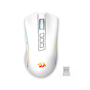 Mouse Gamer Redragon Cobra Pro Branco RGB M711W-PRO