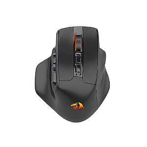 Mouse Gamer Redragon Bullseye Pro RGB Sem Fio Preto M806