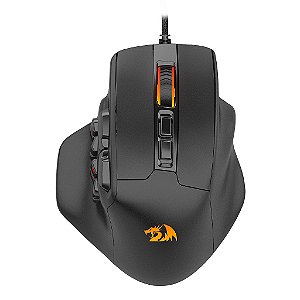 Mouse Gamer Redragon Aatrox RGB 15 Botões M811-RGB Preto