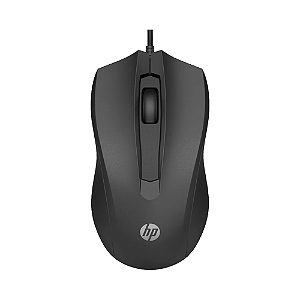 Mouse Com Fio HP 100 USB 1600DPI Cabo 1.5M Preto Classic