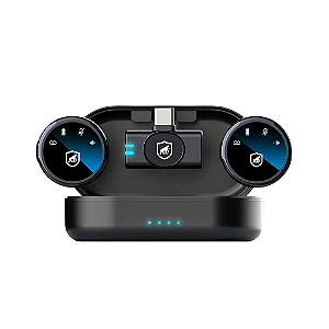 Microfone de Lapela Magnética Sem Fio com Redução de Ruído - Armor - Gshield