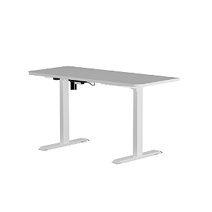 Mesa Elevatória Elements Misch Branco Com Tampo Branco 140x60x2.5 cm