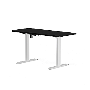 Mesa Elevatória Elements Misch Branco Com Tampo Preto 140x60x2.5 cm