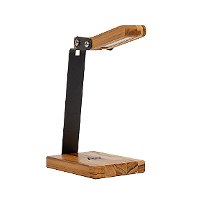 Luminária de Mesa Articulada Brandt Elements Madeira