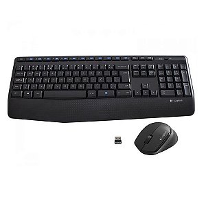Kit Teclado e Mouse Sem Fio Logitech MK345 USB - 920-007821