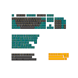 Keycaps Perfil Cherry Profile Abs Double Shot Marrs Green