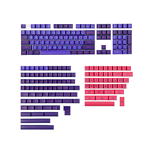 Keycaps Gamer Akko Neon Mda Pbt Double Shot 227 Unidades