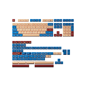 Keycaps Akko Palace Perfil Osa Double Shot Kit 187 Teclas