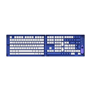 Keycaps Akko Pbt Double Shot Kit 197 Teclas Blue On White