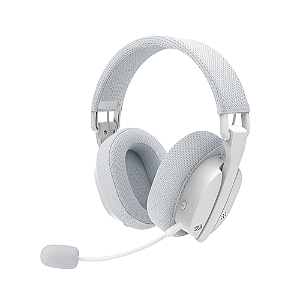Headset Gamer Redragon Luce H888W Sem Fio 2.4Ghz Branco