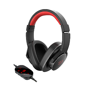 Headset Gamer Redragon Europe 7.1 Preto H720 USB