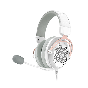 Headset Gamer Redragon Diomedes H388-W Branco