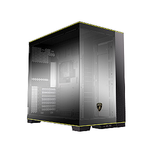 Gabinete Lian Li O11 Evo RGB Edição Limitada Lamborghini Preto