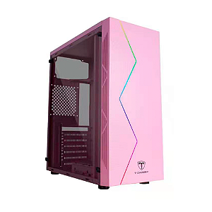 Gabinete Gamer T-Dagger Tgc-P03P Rosa