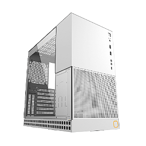 Gabinete Gamer Geometric Future Model 4 King Arthur Branco