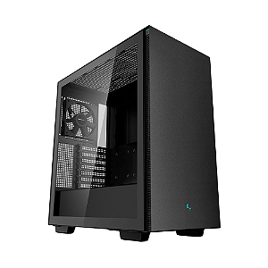 Gabinete Gamer Deepcool Ch510 Mid Tower E-Atx Vidro Preto