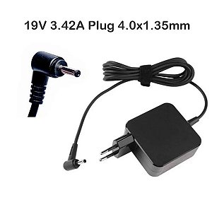 Fonte para Notebook 19V 3.42A Plug 4.0x1.35mm - Asus