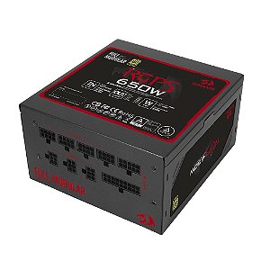 Fonte Gamer Redragon RGPS 650W 80 Plus Gold Full Modular