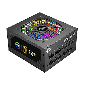 Fonte Gamer Redragon RGPS 850W RGB 80 Plus Gold Full Modular