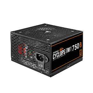 Fonte Gamer Gamdias Cyclops 750w M1-750b 80 Plus Bronze Atx