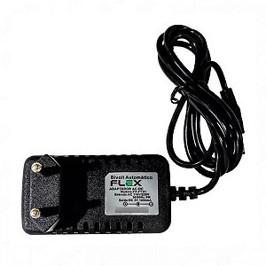 Fonte de uso Geral DC 9V 1A Plug P4 5.5x2.1mm Flex Gold FX-9V/1A