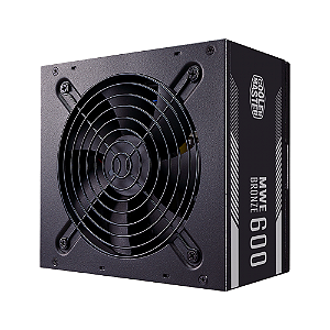 Fonte Cooler Master MWE V2 600W 80 Plus Bronze PFC Ativo