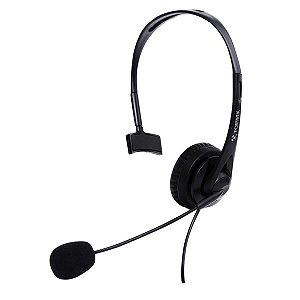 Fone Headset Office Fortrek FK 731A USB Preto