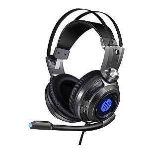 Fone de Ouvido Headset Gamer HP H200 1 P2+USB Preto - 8AA03A