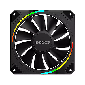 Fan Pcyes Para Gabinete Sangue Frio 3 Argb Black Vulcan 120Mm