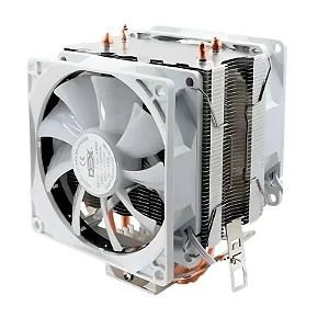 Cooler para Processadores Intel e AMD Dex RGB Duplo Branco - DX-9300B