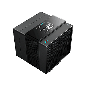 Cooler Para Processador DeepCool Assassin IV VC Vision 2 Fans Com Display Preto