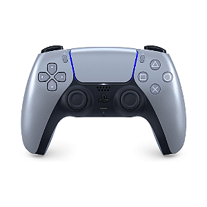 Controle PS5 Sony Sem Fio DualSense Cinza Sterling Silver