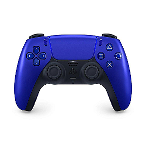 Controle PS5 Sony Sem Fio DualSense Azul Cobalt Blue