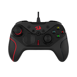 Controle Gamer Redragon Rift G710 PC e PS3 Preto e Vermelho