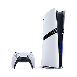 Console PlayStation 5 Pro Sony SSD 2TB Com Controle Branco