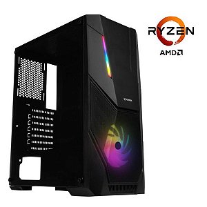 Computador Prosetup Hawk Gamer Ryzen 16Gb HD SSD 500GB Win 10 Pro