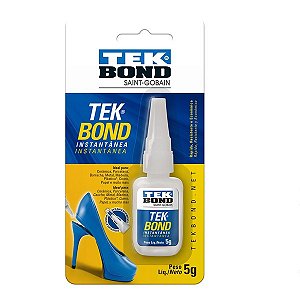 Cola Instantânea 5g Cartela Tekbond Unidade