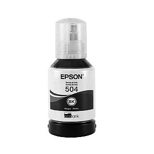 Cartucho Refil de Tinta Epson T504 Preto 127ML Original - T504122-BR