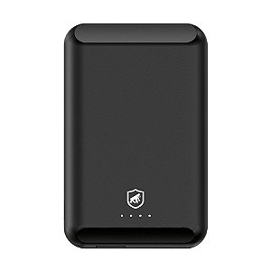 Carregador Portátil Nano Snap Magsafe Gshield 5.000mAh Preto