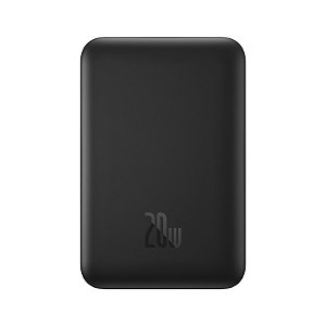 Carregador Magnético Sem Fio Baseus Power Bank 10.000mAh 20W Preto PPCXM10