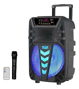 Caixa de som Bluetooth X-Cell 1500W P.M.P.O com Rodinha NDR-1012