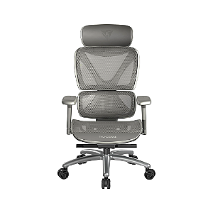 Cadeira Ergonômica De Escritório ThunderX3 XTC Mesh Cinza