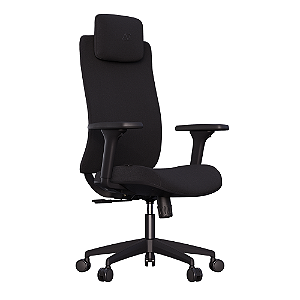 Cadeira de Escritório Ergonômica Elements ROI Preto