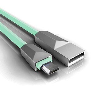 Cabo USB-Micro x USB CB-M170GR Verde C3Tech
