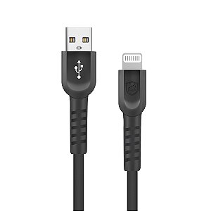 Cabo Dual Shock Gshield Lightning - USB A 1,2m Preto