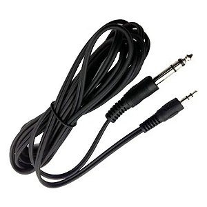 Cabo de áudio P10 X P2 ST -  5 metros