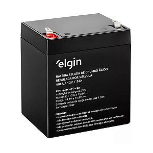Bateria Selada para Nobreak 12V 5Ah - Elgin 82350