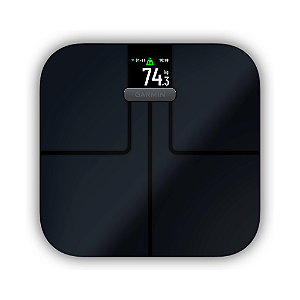 Balança Garmin Inteligente Index S2 Suporta Até 182kg Preto