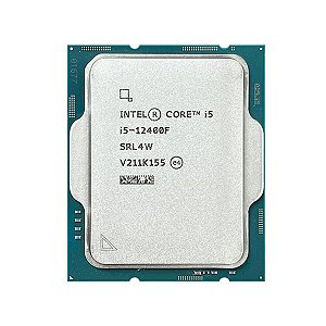 Processador Intel Core i5-12400F 2.50Ghz (4.40Ghz) 18M LGA1700 12ªG *Sem Video* - BX8071512400F